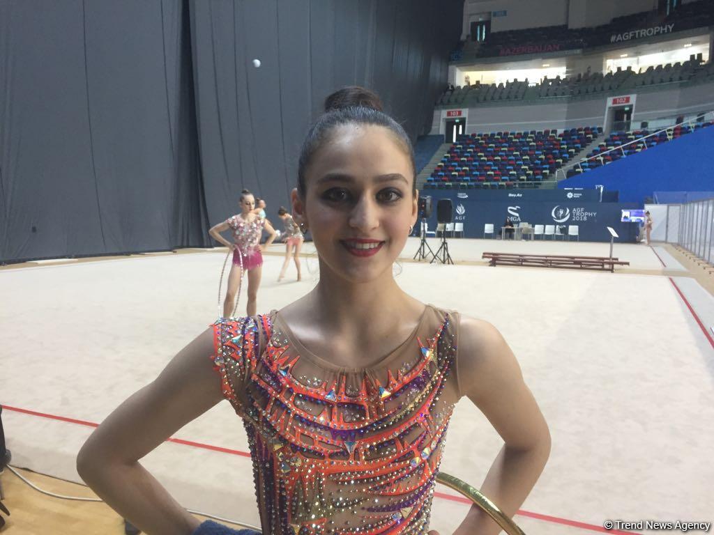 Выступать в Баку - одно удовольствие - грузинская гимнастка
