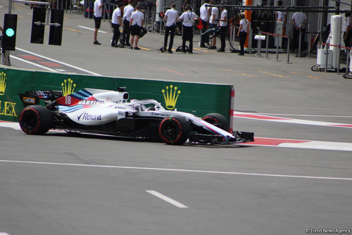 Bakıda Formula 1 yarışları başladı (FOTO)