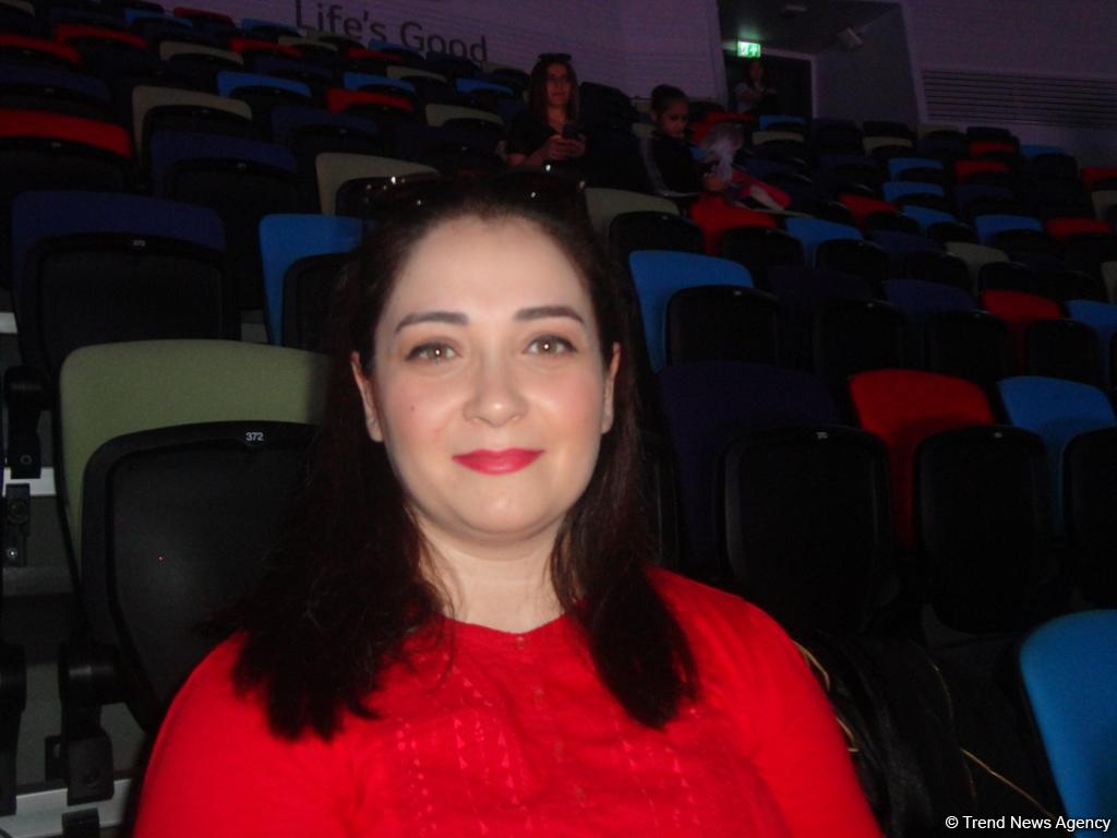 Tamaşaçı: Azərbaycan gimnastlarına uğurlar arzu edirəm