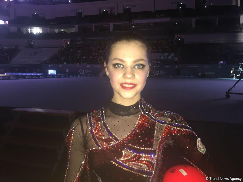 Azərbaycan gimnastı: İnanılmaz hisslər keçirirəm