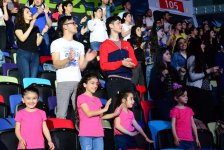 Winners of Rhythmic Gymnastics World Cup awarded in Baku