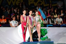 Состоялась церемония награждения индивидуальных победителей и призеров на Кубке мира в Баку (ФОТО)