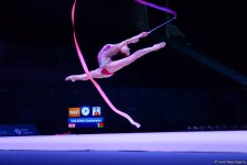 Best moments of FIG World Cup in Rhythmic Gymnastics (PHOTO)