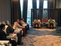 Министр обороны Азербайджана встретился с командующим западной зоной Китая (ФОТО)