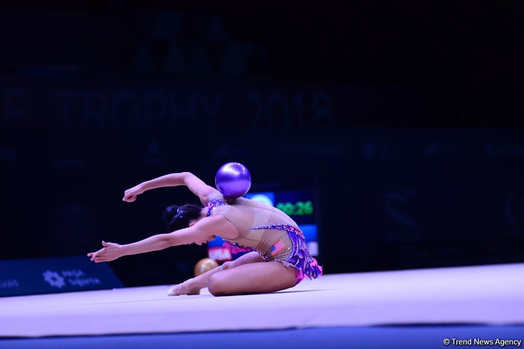 Finals of FIG Rhythmic Gymnastics World Cup kick off in Baku (PHOTO)