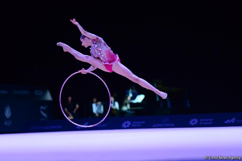 Finals of FIG Rhythmic Gymnastics World Cup kick off in Baku (PHOTO)