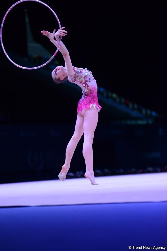 Finals of FIG Rhythmic Gymnastics World Cup kick off in Baku (PHOTO)