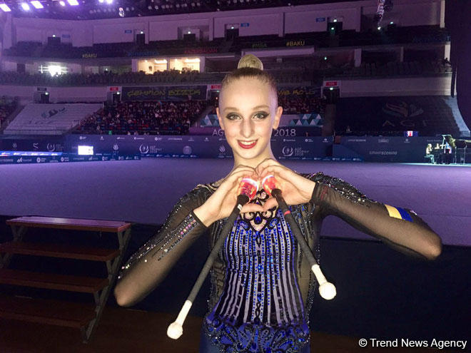 Ukrainian athlete: Professionals work in Azerbaijan Gymnastics Federation