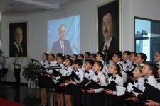 Юные музыканты выступили с концертом, посвященным 95-летию со дня рождения общенационального лидера Гейдара Алиева (ФОТО)