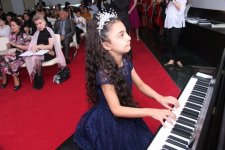 Юные музыканты выступили с концертом, посвященным 95-летию со дня рождения общенационального лидера Гейдара Алиева (ФОТО)