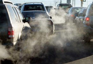 Загрязнение воздуха в Баку в январе было на 30 % ниже, чем в предыдущие годы