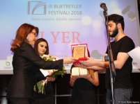 В Баку назвали победителей третьего Фестиваля буктрейлеров (ФОТО)