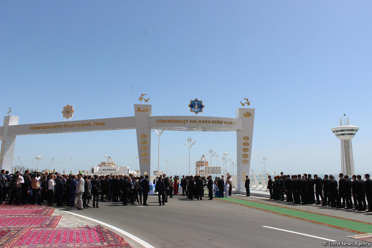 International sea port opened in Turkmenbashi (PHOTO)