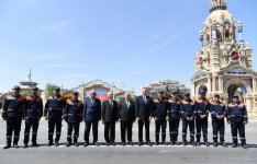 Ilham Aliyev inaugurates section of Khachmaz-Khudat highway after renovation (PHOTO)