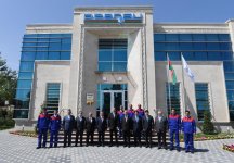 Президент Ильхам Алиев принял участие в церемонии начала подачи питьевой воды в город Хачмаз (ФОТО)