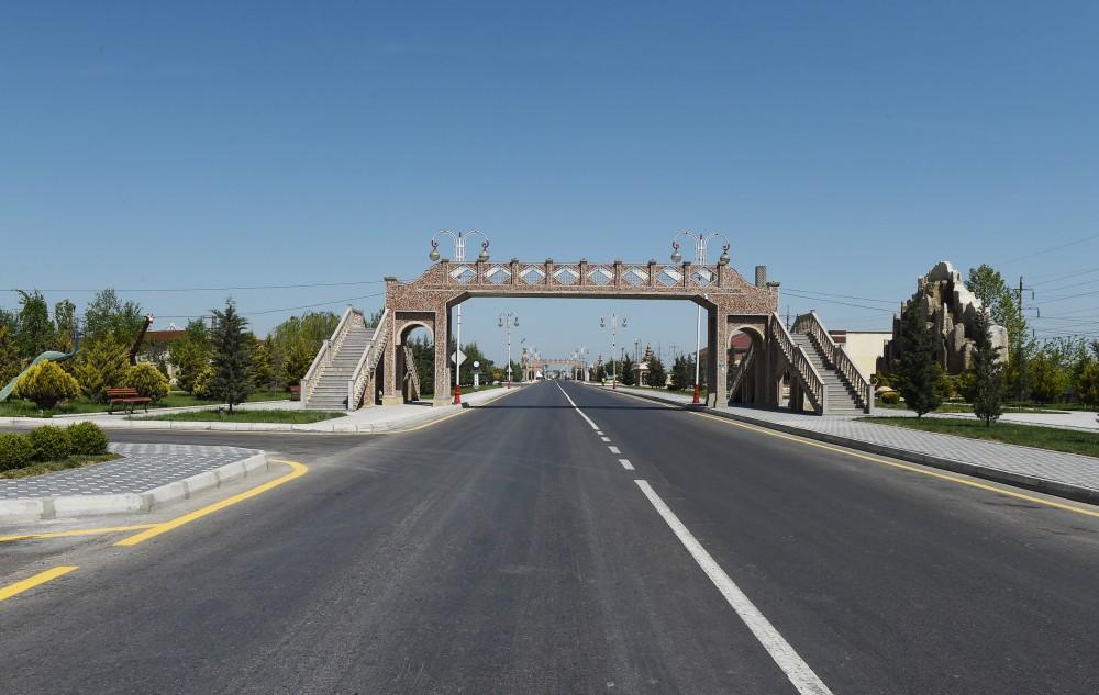 Ilham Aliyev inaugurates section of Khachmaz-Khudat highway after renovation (PHOTO)