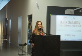 Azərbaycan Xalça Muzeyində “Tahir Salahovun xalça dünyası. Portretlər” adlı sərginin açılışı oldu (FOTO)