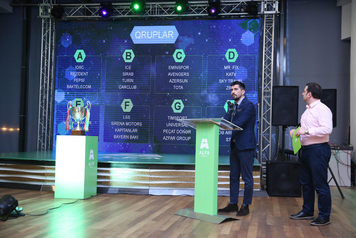 В Азербайджане определились группы Альфа Лиги по мини-футболу (ФОТО)