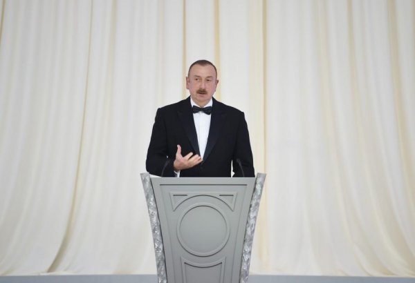 President Aliyev: North-South, East-West transport corridor projects being implemented with Azerbaijan’s big investments