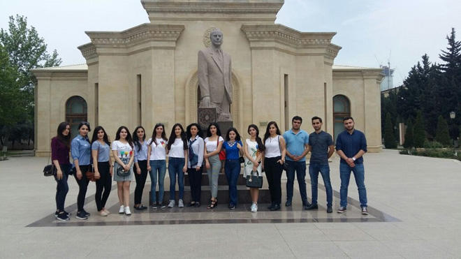 Bilik Fondu gənclərin “Şöhrət” muzeyinə ekskursiyasını təşkil edib