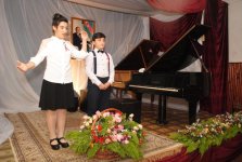Ulu öndər Heydər Əliyevin 95 illik  yubileyinə həsr olunmuş konsert keçirilib (FOTO)