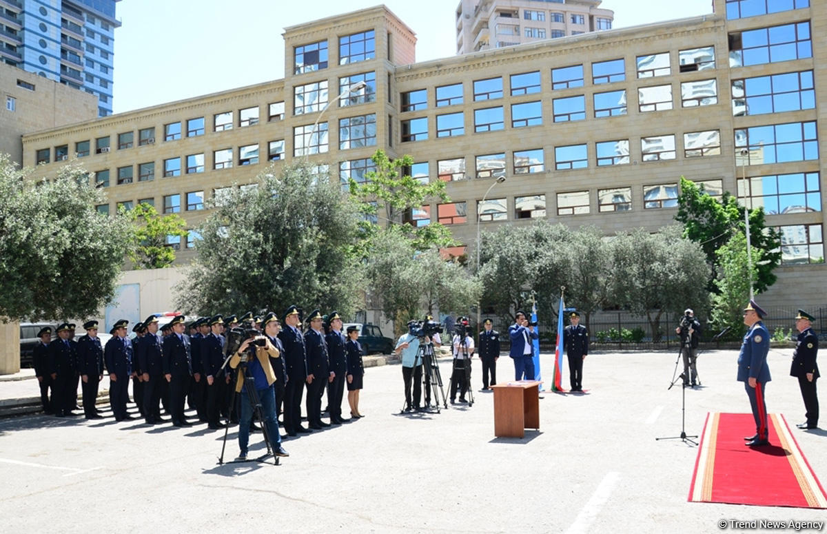 Gömrük orqanlarına xidmətə yeni qəbul olunmuş əməkdaşların andiçmə mərasimi keçirilib (FOTO)