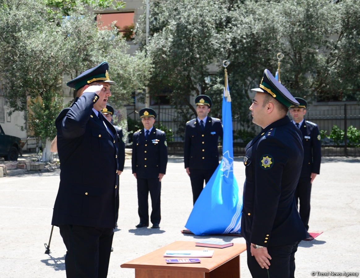 Gömrük orqanlarına xidmətə yeni qəbul olunmuş əməkdaşların andiçmə mərasimi keçirilib (FOTO)