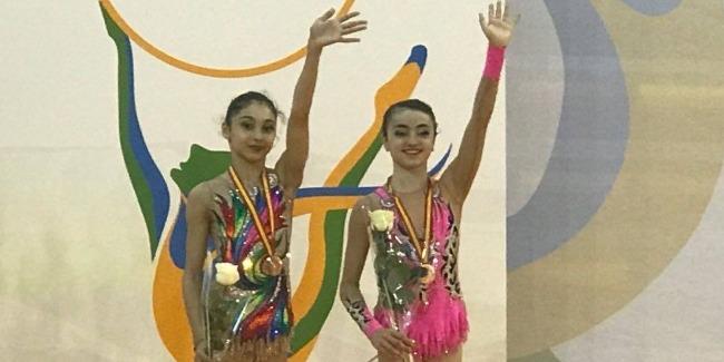 Азербайджанские гимнастки заняли третье место в командном выступлении на Кубке мира