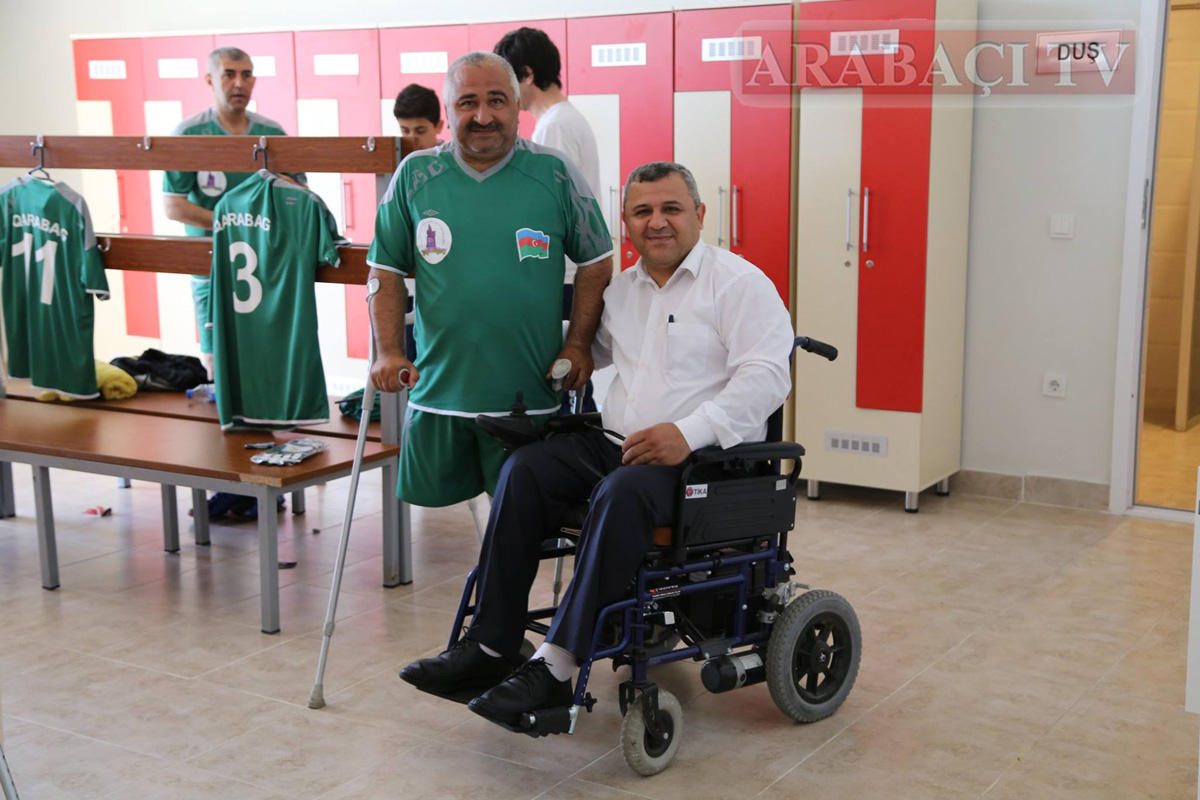 Футболисты-инвалиды Азербайджана и Грузии провели интересный матч (ВИДЕО, ФОТО)