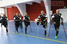 Футболисты-инвалиды Азербайджана и Грузии провели интересный матч (ВИДЕО, ФОТО)