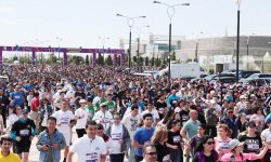 Heydar Aliyev Foundation VP Leyla Aliyeva, Arzu Aliyeva take part in Baku Marathon 2018 (PHOTO)