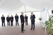 Prezident İlham Əliyev Bakı Beynəlxalq Dəniz Ticarət Limanı Kompleksinin açılışında iştirak edib (FOTO) (YENİLƏNİB-2)