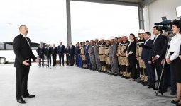 President Aliyev attends opening of Baku Int’l Sea Trade Port Complex (PHOTO)
