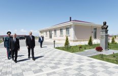 President Aliyev views border guard unit in Nakhchivan (PHOTO)