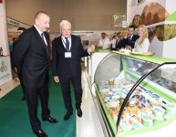 President Aliyev views WorldFood Azerbaijan and Caspian Agro exhibitions (PHOTO)