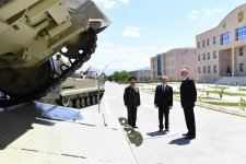 President Aliyev views Combined Army Unit’s training and educational center (PHOTO)