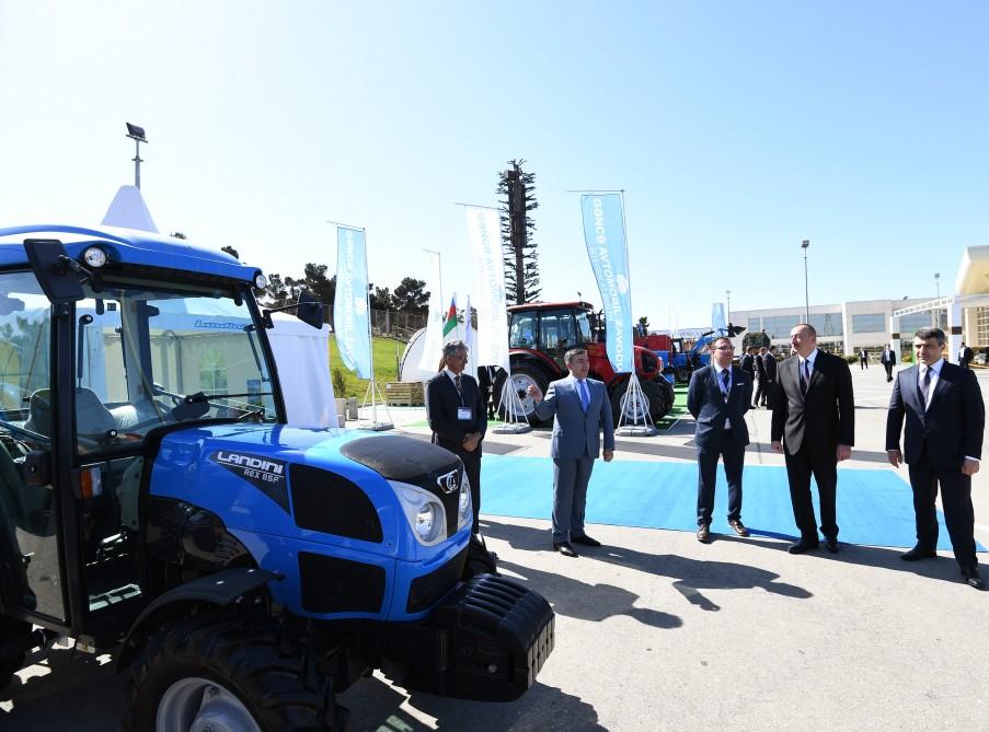 President Aliyev views WorldFood Azerbaijan and Caspian Agro exhibitions (PHOTO)