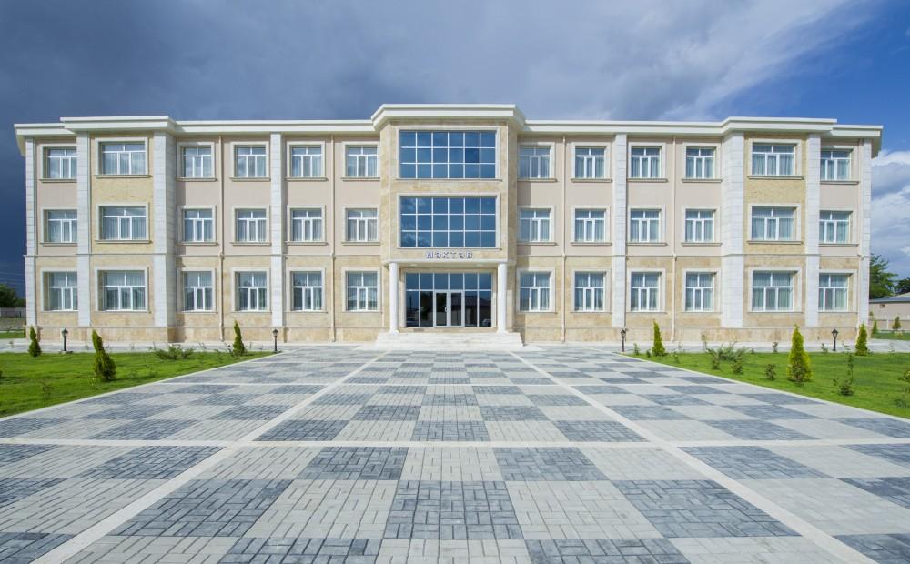 President Aliyev inaugurates secondary school in Nakhchivan (PHOTO)