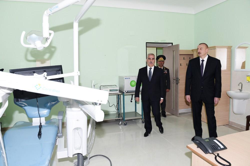 President Aliyev views Combined Army Unit’s training and educational center (PHOTO)