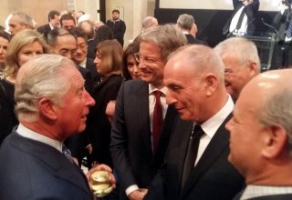 Принц Уэльский Чарльз встретился в Лондоне с группой медиа-руководителей (ФОТО)