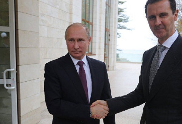 Putin met with Assad in Sochi