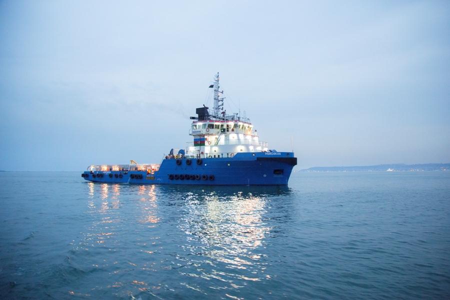 Xəzər Dəniz Neft Donanmasına daha iki gəmi daxil edilib (FOTO)