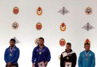 Azərbaycan hərbçilər arasında güləş üzrə dünya çempionatında daha iki medal qazanıb (FOTO)