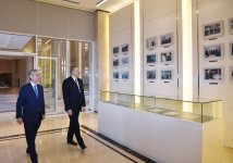 Prezident İlham Əliyev Yeni Azərbaycan Partiyasının yeni inzibati binasının açılışında iştirak edib (FOTO) (YENİLƏNİB)