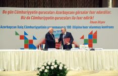 Prokurorluq orqanlarında Azərbaycan Xalq Cümhuriyyətinin yaranmasının 100 illiyi qeyd edilib (FOTO)