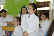 “Uşaqlar üçün ekoloji laboratoriya” layihəsi çərçivəsində paleontologiya mövzusunda təlim keçirilib (FOTO)