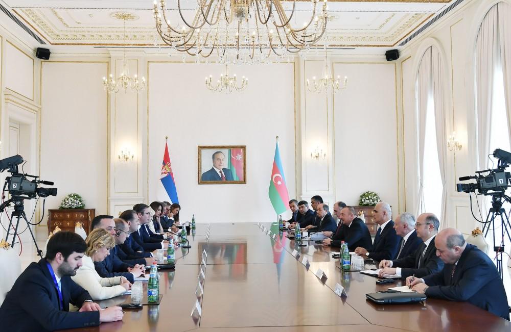 Президент Александр Вучич: Сербские компании могут быть привлечены в Азербайджан