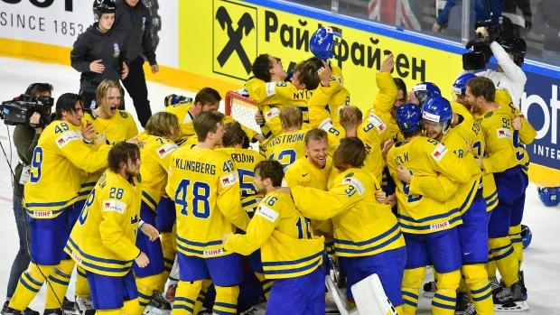 Swedish national ice hockey team wins IIHF World Championship