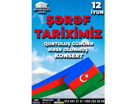 Heydər Əliyev Sarayında “Milli Qurtuluş Günü”nə həsr olunmuş konsert keçiriləcək