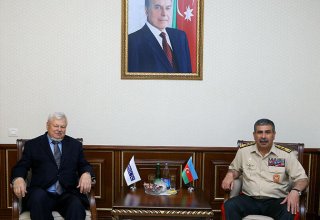 Azerbaijani defense minister meets personal representative of OSCE chairperson